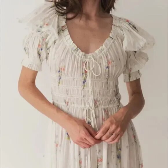 Doen Dresses & Skirts - Doen Ischia Dress Painted Bouquet